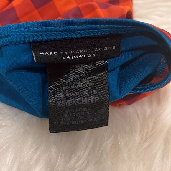 Marc By Marc Jacobs plaid swimsuit size xs - Picture 3 of 5